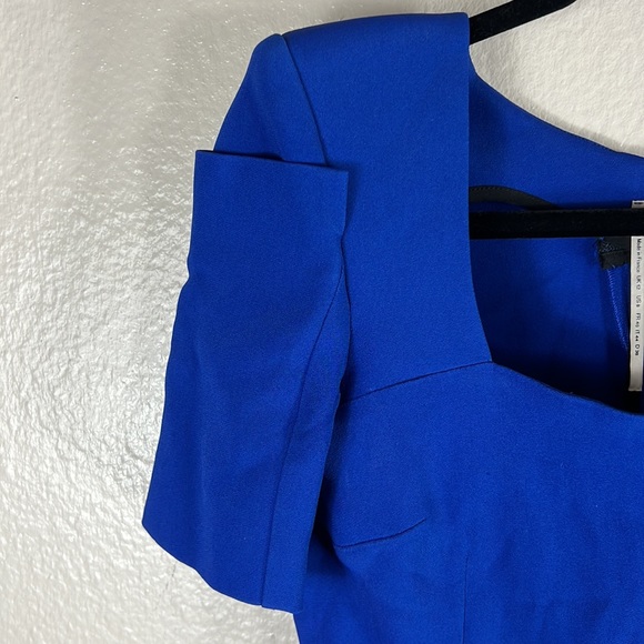 Roland Mouret For Neiman Marcus Blue Mini Dress - Picture 8 of 10